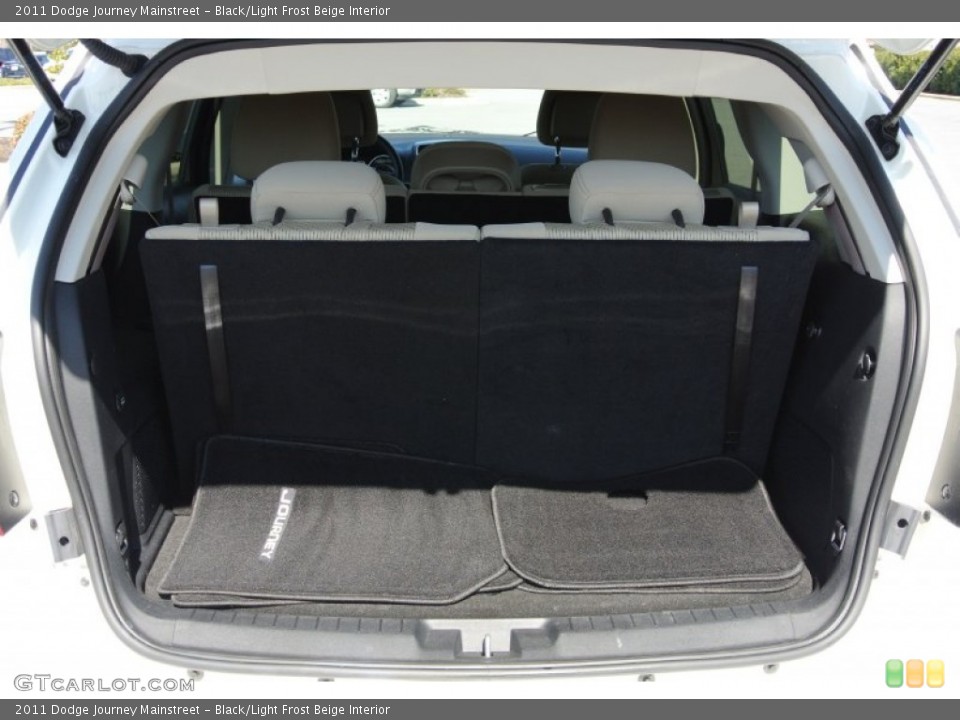 Black/Light Frost Beige Interior Trunk for the 2011 Dodge Journey Mainstreet #78174495