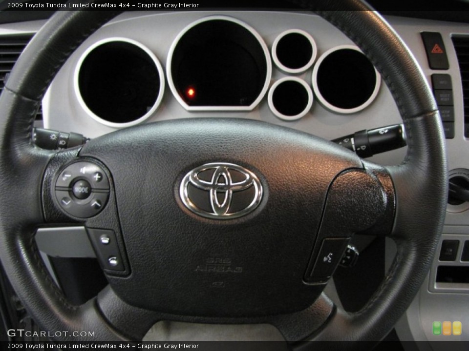 Graphite Gray Interior Steering Wheel for the 2009 Toyota Tundra Limited CrewMax 4x4 #78175018