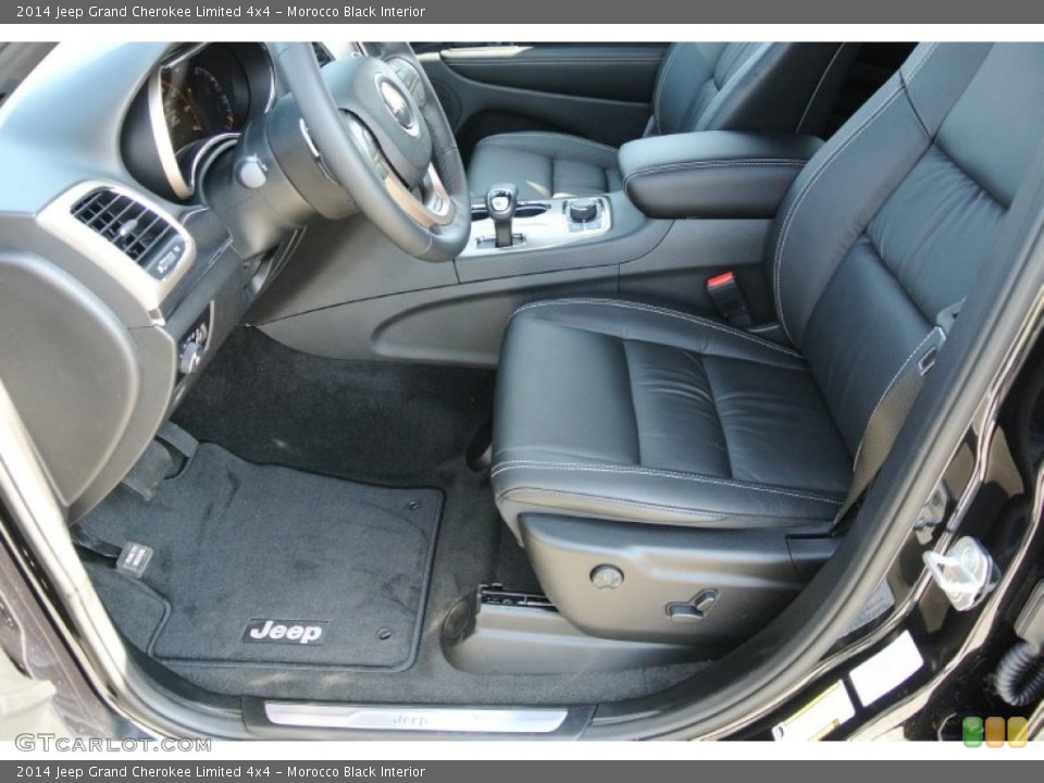 Morocco Black Interior Photo for the 2014 Jeep Grand Cherokee Limited 4x4 #78175649