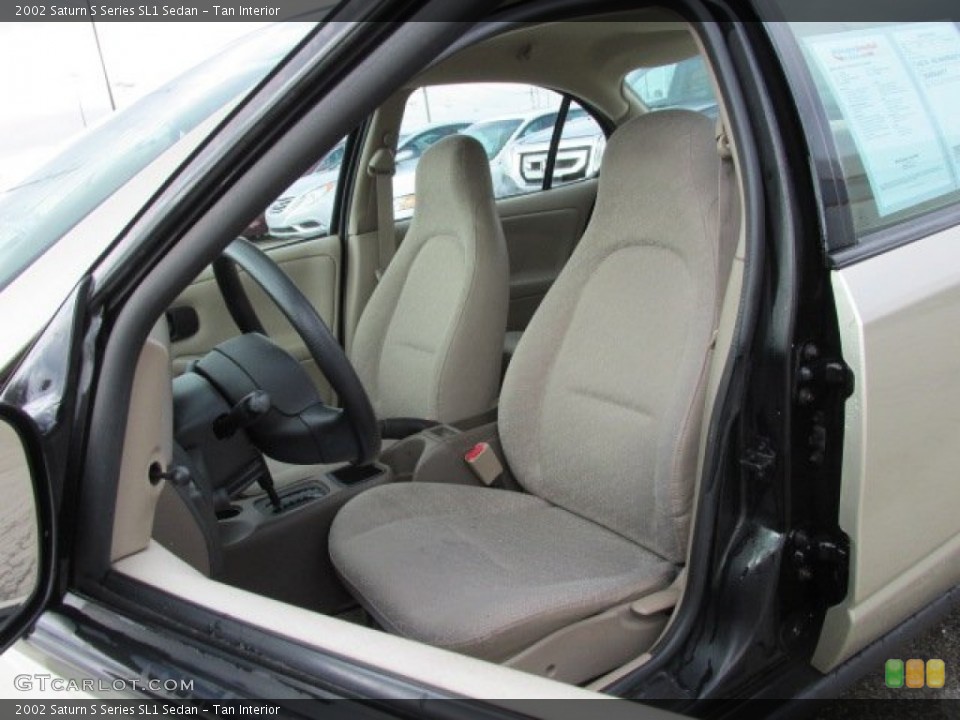 Tan Interior Front Seat for the 2002 Saturn S Series SL1 Sedan #78176970