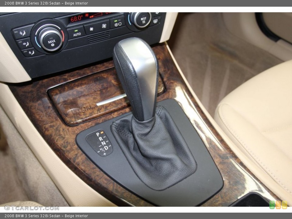 Beige Interior Transmission for the 2008 BMW 3 Series 328i Sedan #78178920