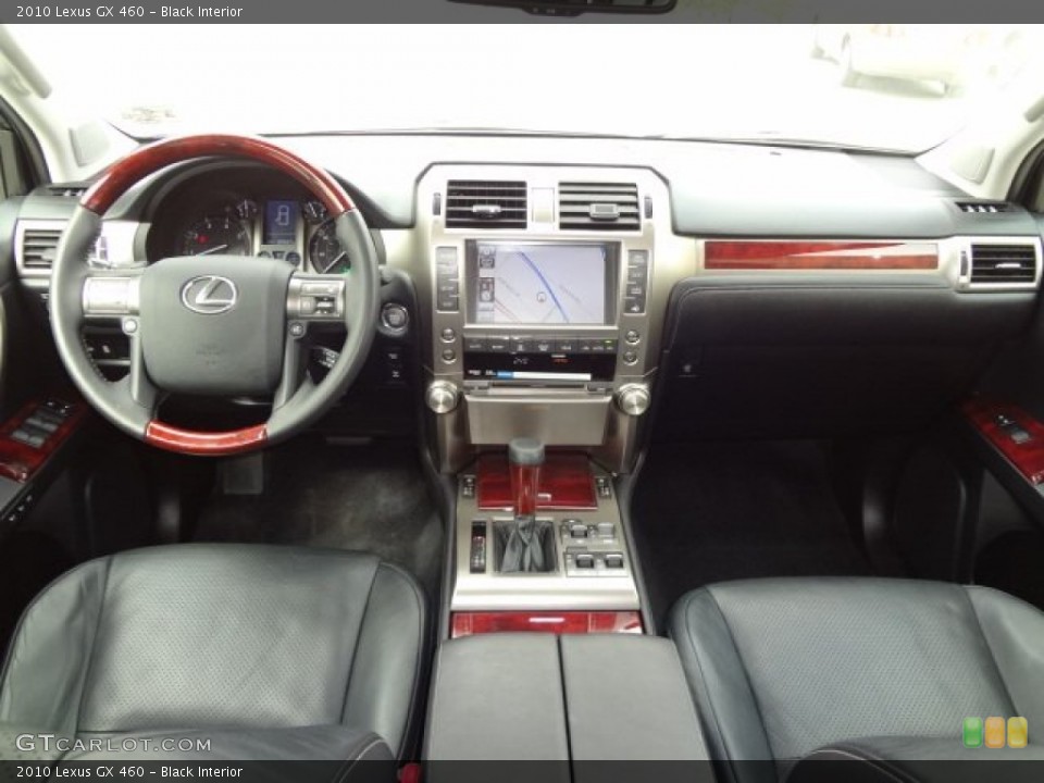 Black Interior Dashboard for the 2010 Lexus GX 460 #78178938