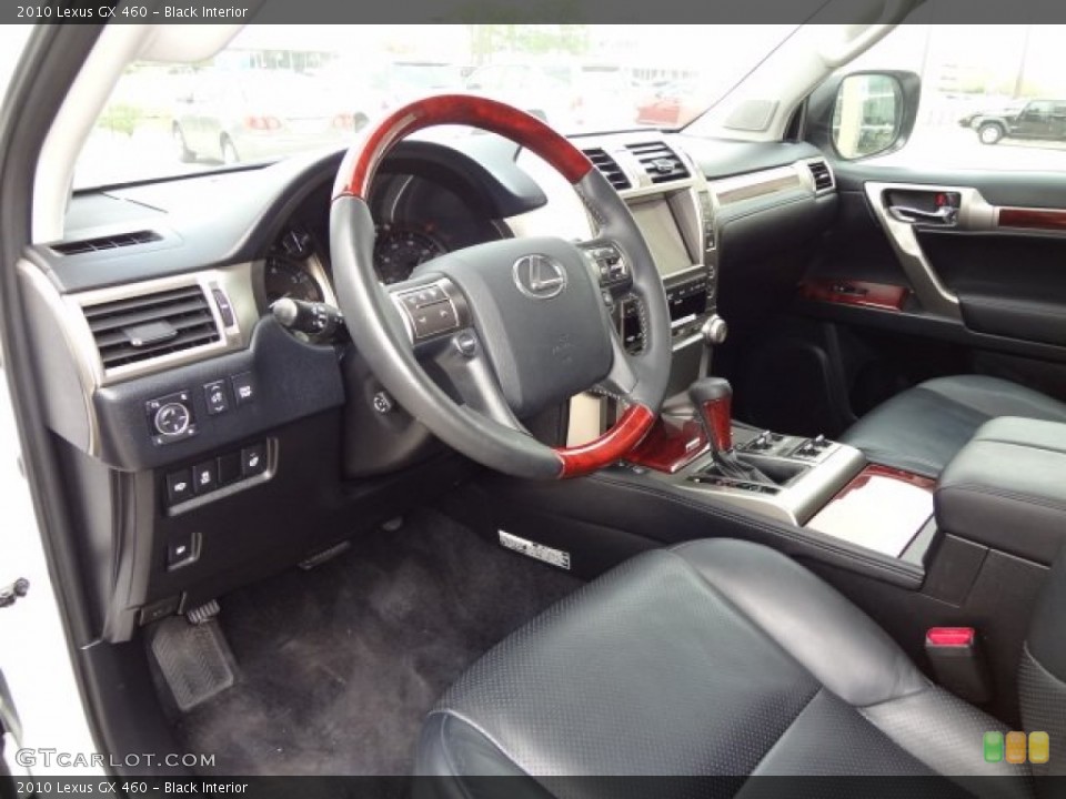 Black Interior Prime Interior for the 2010 Lexus GX 460 #78179031