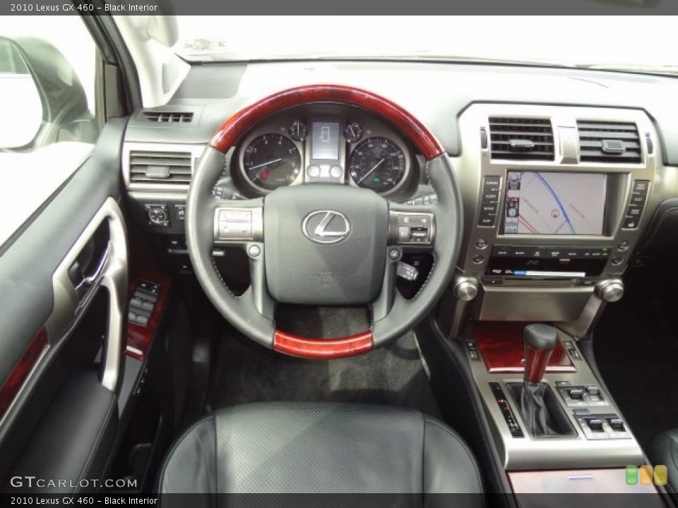 Black Interior Dashboard for the 2010 Lexus GX 460 #78179043