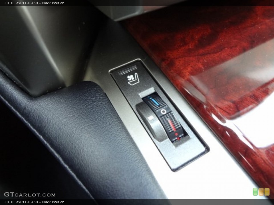 Black Interior Controls for the 2010 Lexus GX 460 #78179142