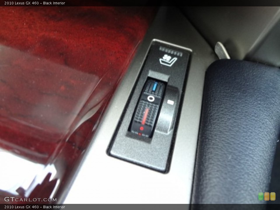 Black Interior Controls for the 2010 Lexus GX 460 #78179149