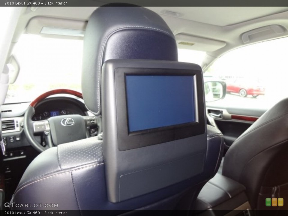Black Interior Entertainment System for the 2010 Lexus GX 460 #78179298