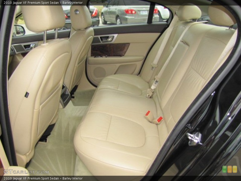 Barley Interior Rear Seat for the 2010 Jaguar XF Premium Sport Sedan #78179592