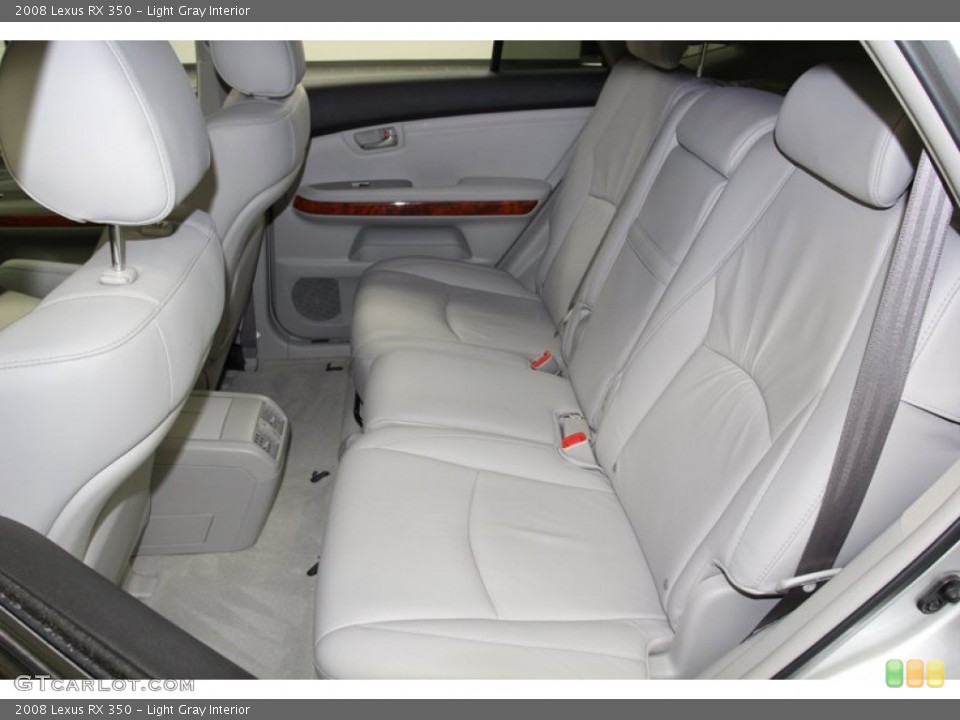 Light Gray Interior Rear Seat for the 2008 Lexus RX 350 #78179773