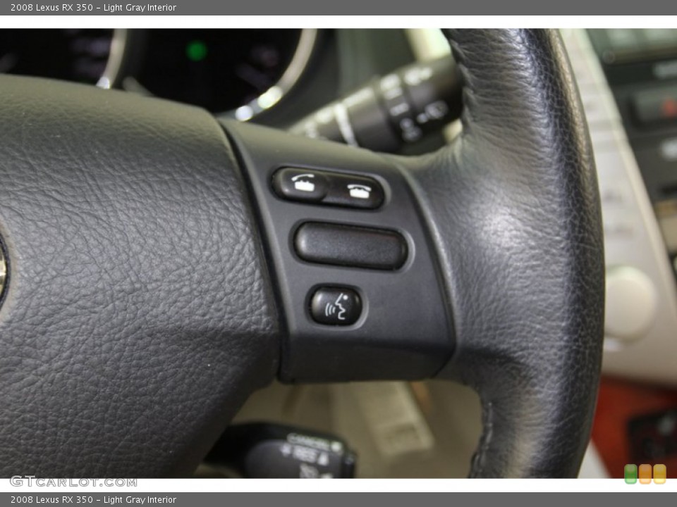 Light Gray Interior Controls for the 2008 Lexus RX 350 #78179871