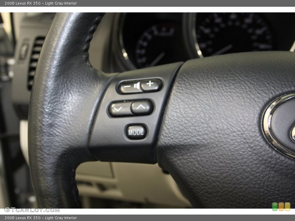 Light Gray Interior Controls for the 2008 Lexus RX 350 #78179883