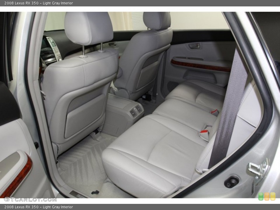 Light Gray Interior Rear Seat for the 2008 Lexus RX 350 #78179892