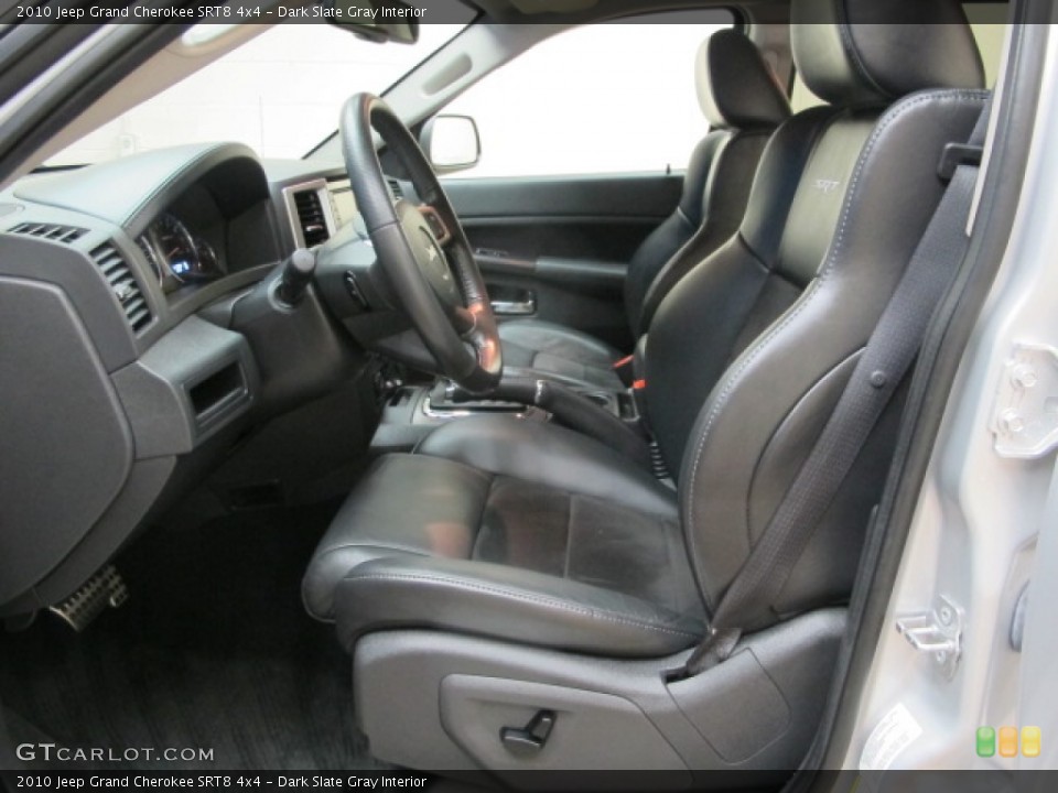 Dark Slate Gray Interior Photo for the 2010 Jeep Grand Cherokee SRT8 4x4 #78182499