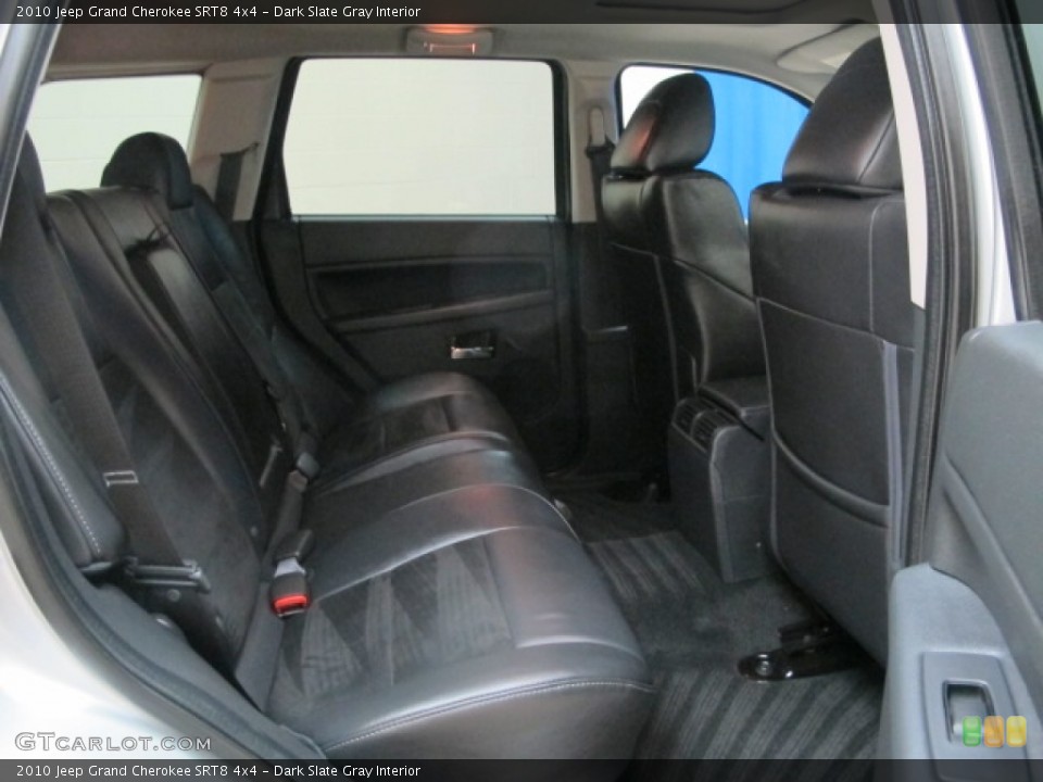 Dark Slate Gray Interior Rear Seat for the 2010 Jeep Grand Cherokee SRT8 4x4 #78182596