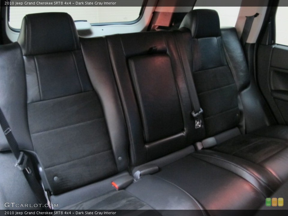 Dark Slate Gray Interior Rear Seat for the 2010 Jeep Grand Cherokee SRT8 4x4 #78182619