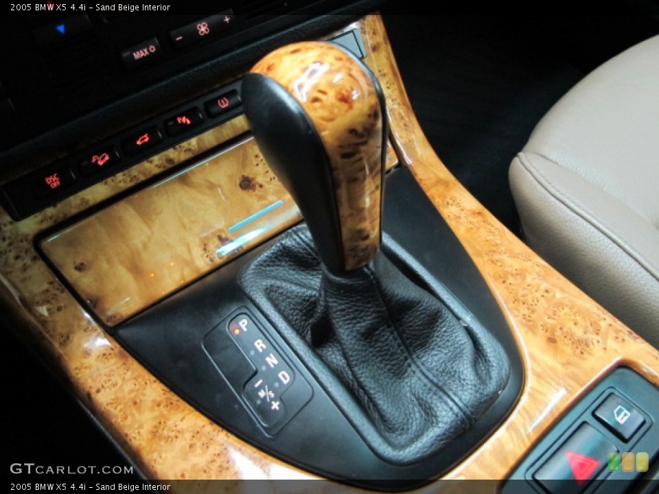 Sand Beige Interior Transmission for the 2005 BMW X5 4.4i #78183726
