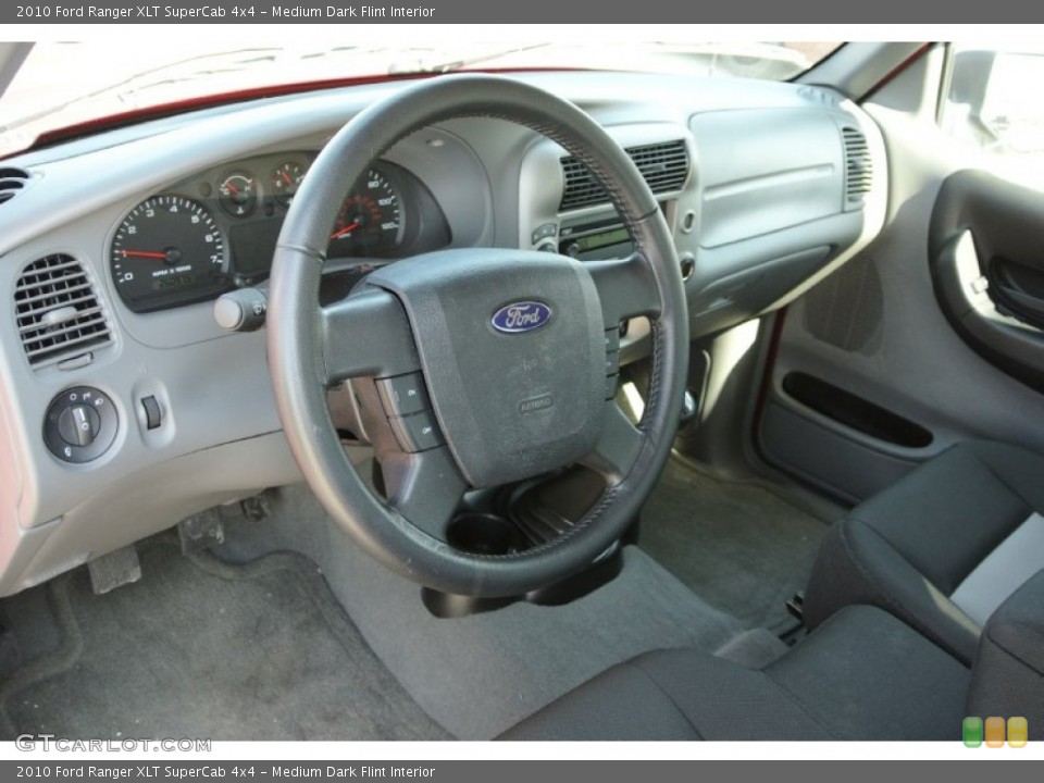 Medium Dark Flint Interior Prime Interior for the 2010 Ford Ranger XLT SuperCab 4x4 #78186266