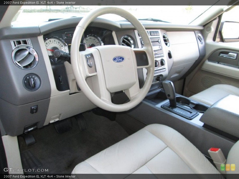 Stone Interior Prime Interior for the 2007 Ford Expedition EL XLT 4x4 #78187482