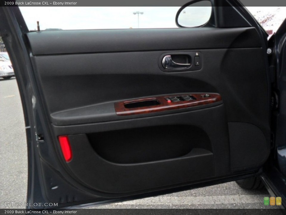 Ebony Interior Door Panel for the 2009 Buick LaCrosse CXL #78187560