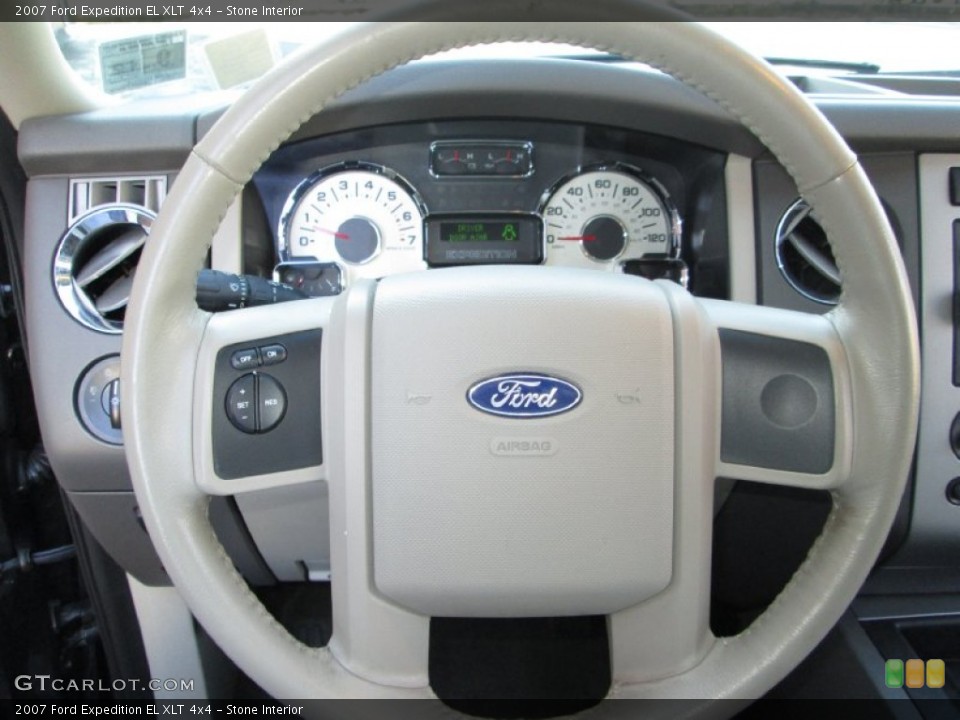 Stone Interior Steering Wheel for the 2007 Ford Expedition EL XLT 4x4 #78187671