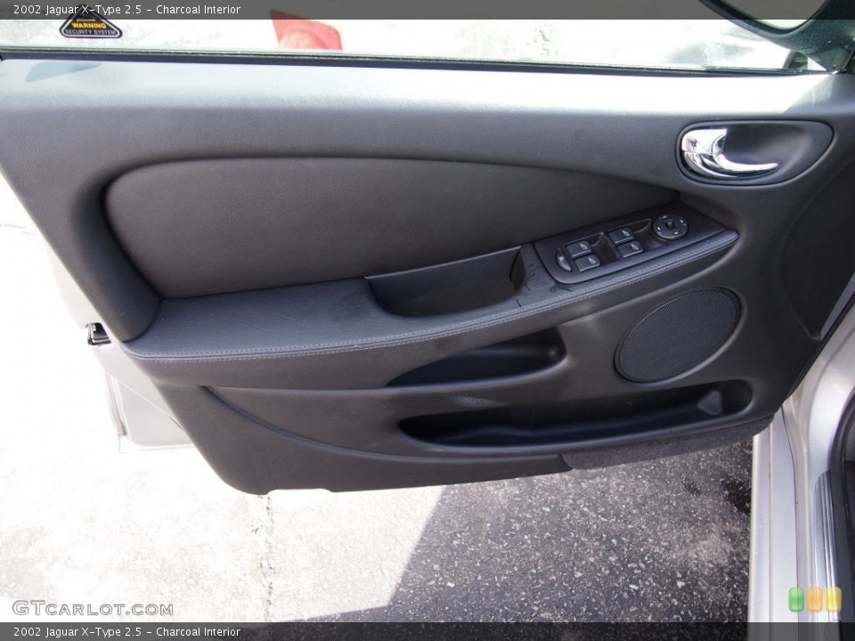 Charcoal Interior Door Panel for the 2002 Jaguar X-Type 2.5 #78188232