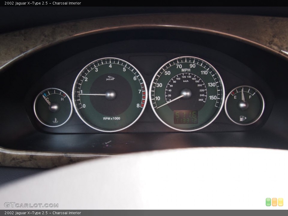 Charcoal Interior Gauges for the 2002 Jaguar X-Type 2.5 #78188271