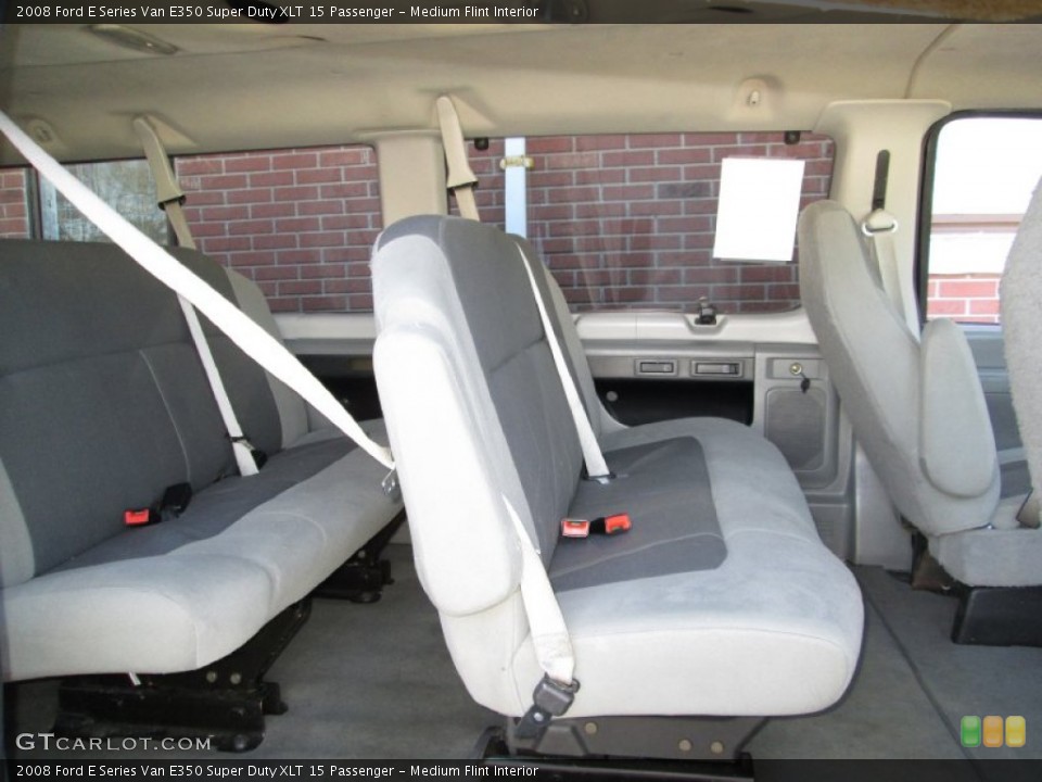 Medium Flint Interior Photo for the 2008 Ford E Series Van E350 Super Duty XLT 15 Passenger #78188311