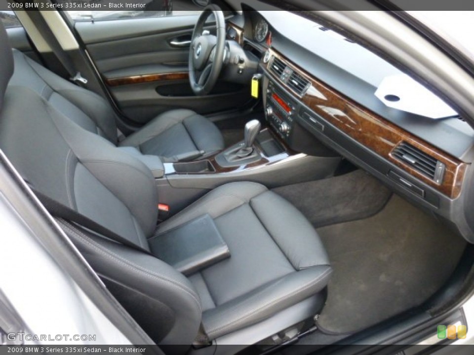 Black Interior Photo for the 2009 BMW 3 Series 335xi Sedan #78188936