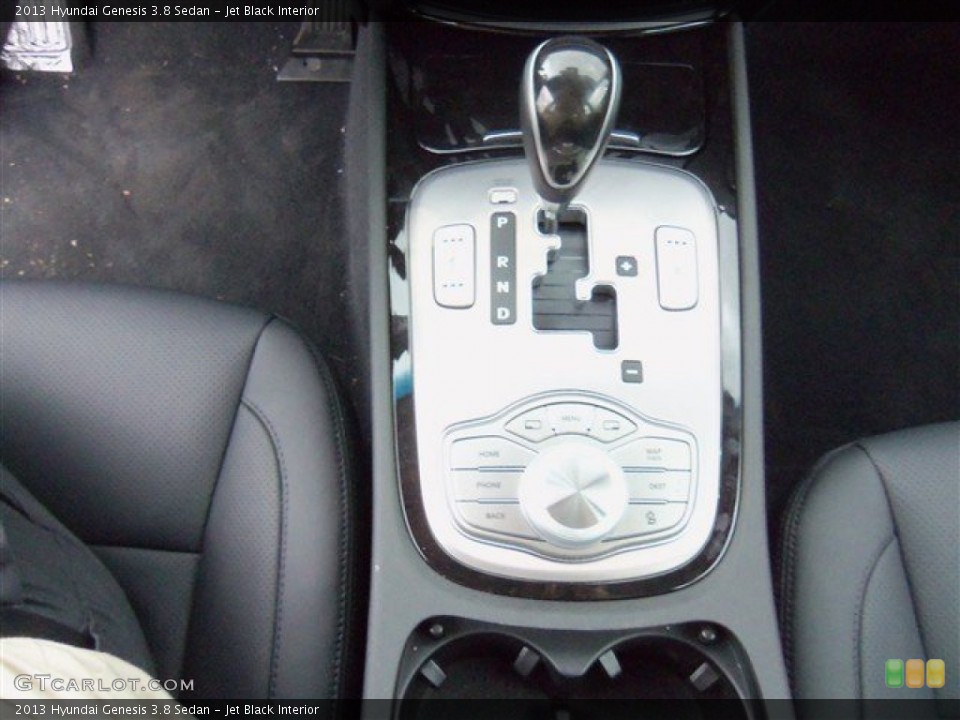 Jet Black Interior Transmission for the 2013 Hyundai Genesis 3.8 Sedan #78189375