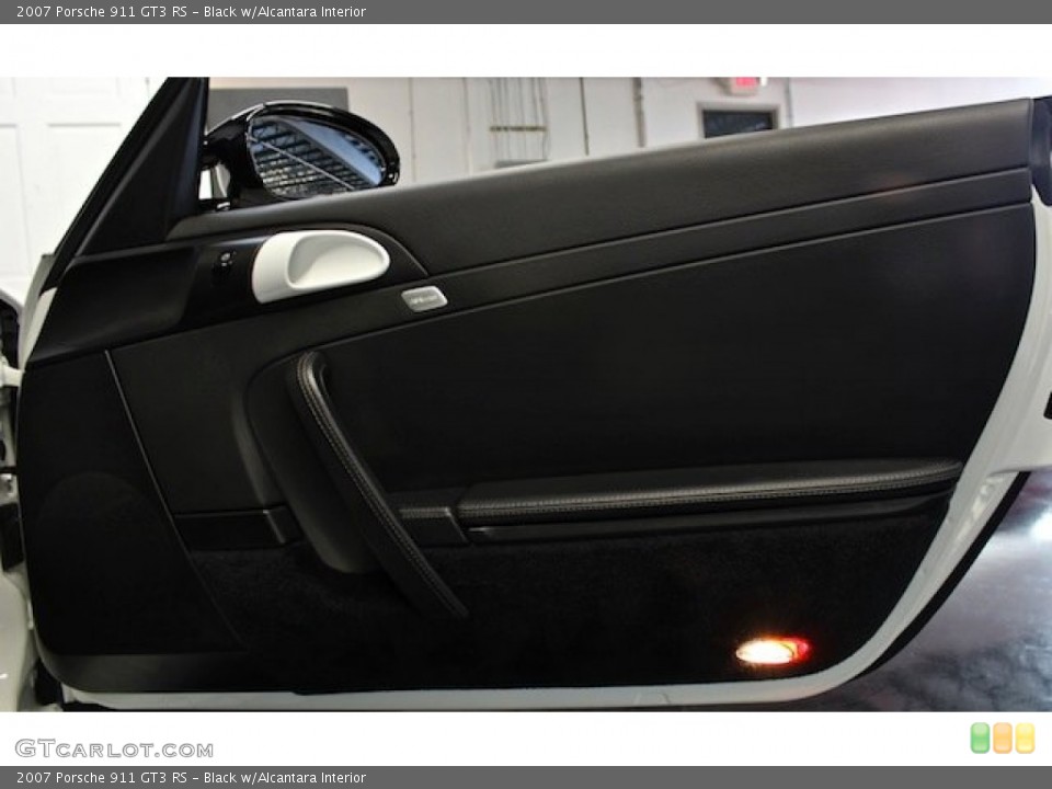 Black w/Alcantara Interior Door Panel for the 2007 Porsche 911 GT3 RS #78191504