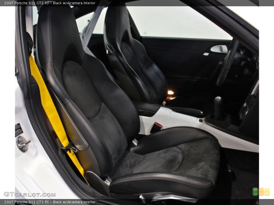 Black w/Alcantara Interior Front Seat for the 2007 Porsche 911 GT3 RS #78191616