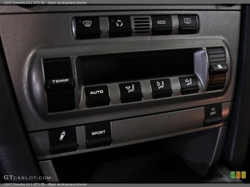 Black w/Alcantara Interior Controls for the 2007 Porsche 911 GT3 RS #78191811