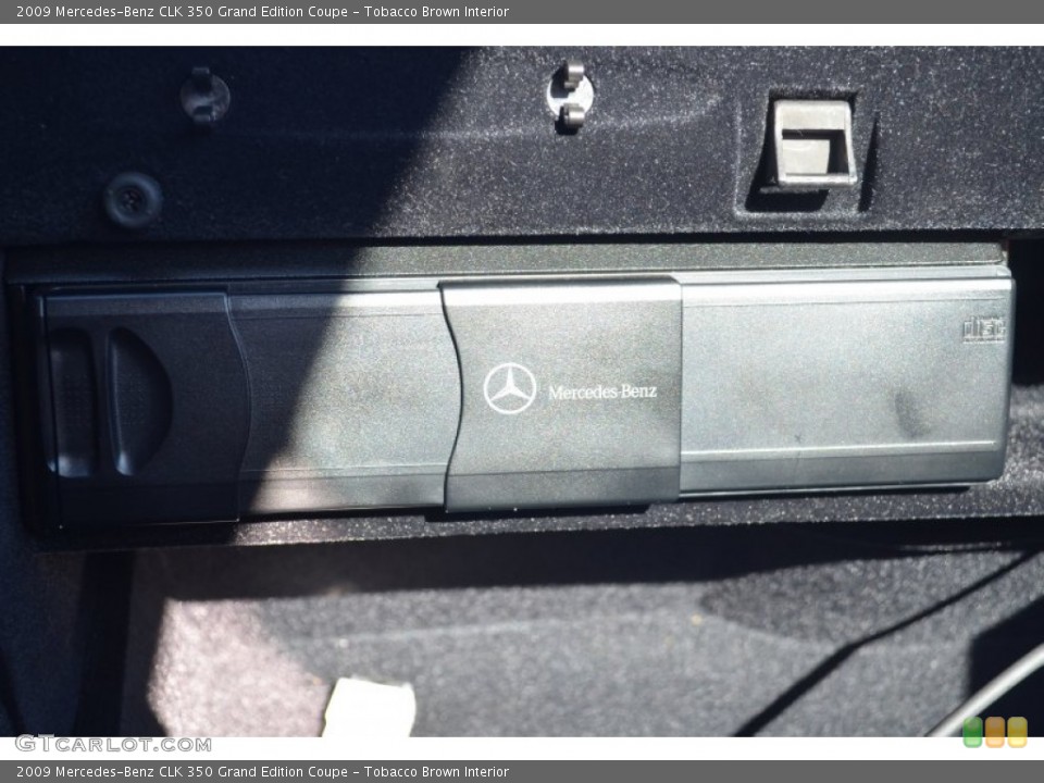 Tobacco Brown Interior Audio System for the 2009 Mercedes-Benz CLK 350 Grand Edition Coupe #78193422