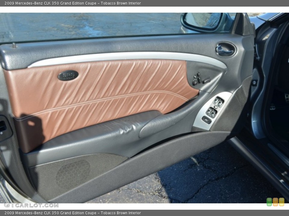 Tobacco Brown Interior Door Panel for the 2009 Mercedes-Benz CLK 350 Grand Edition Coupe #78193515