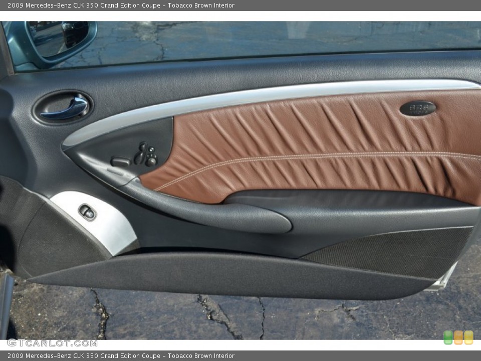 Tobacco Brown Interior Door Panel for the 2009 Mercedes-Benz CLK 350 Grand Edition Coupe #78193533