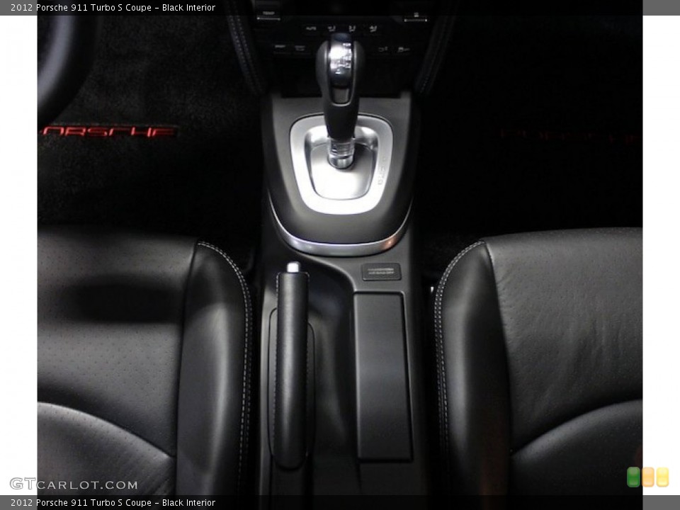 Black Interior Transmission for the 2012 Porsche 911 Turbo S Coupe #78193697