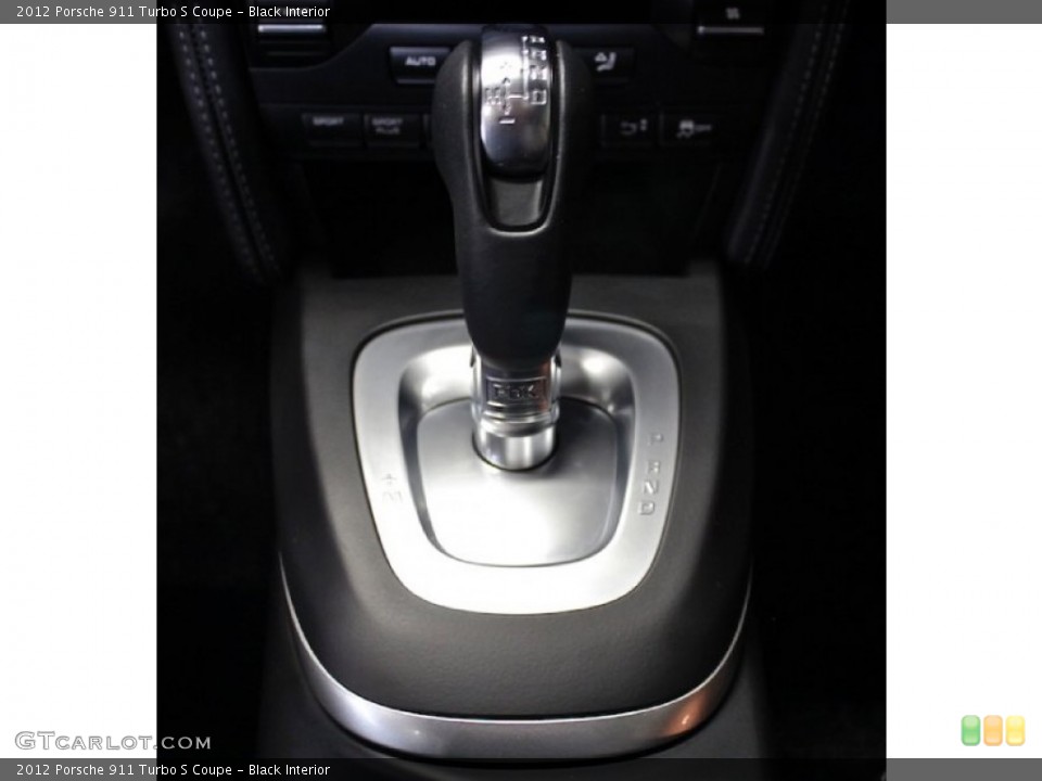 Black Interior Transmission for the 2012 Porsche 911 Turbo S Coupe #78193705