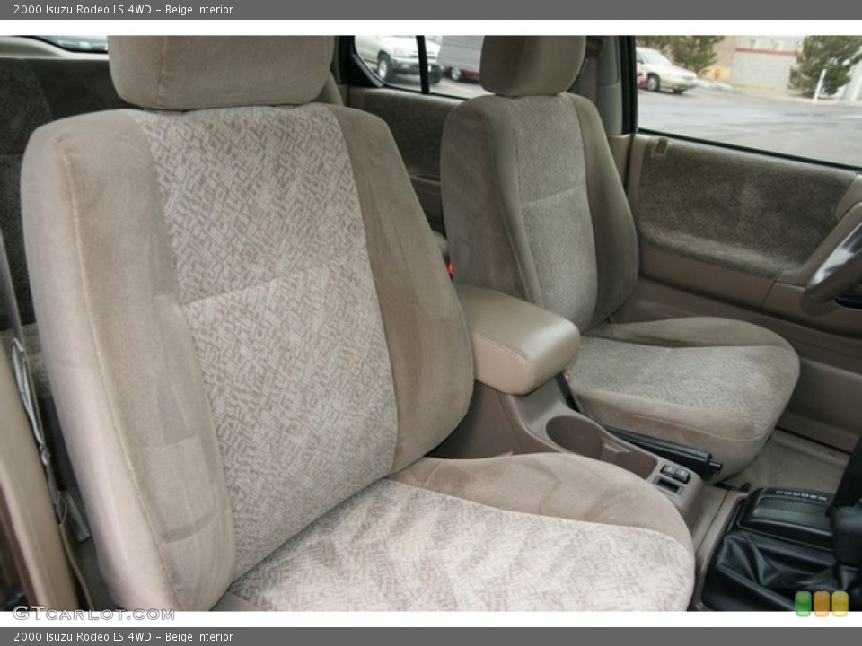 Beige Interior Front Seat for the 2000 Isuzu Rodeo LS 4WD #78193865