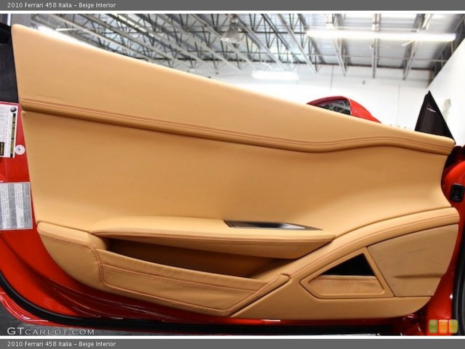 Beige Interior Door Panel for the 2010 Ferrari 458 Italia #78194244