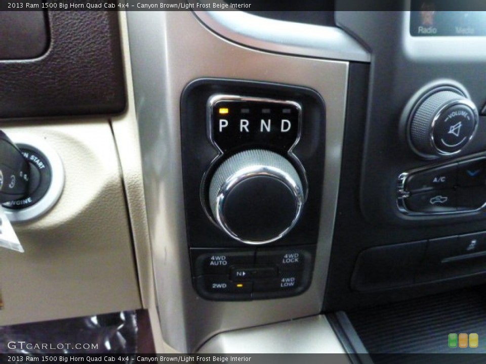 Canyon Brown/Light Frost Beige Interior Transmission for the 2013 Ram 1500 Big Horn Quad Cab 4x4 #78194322