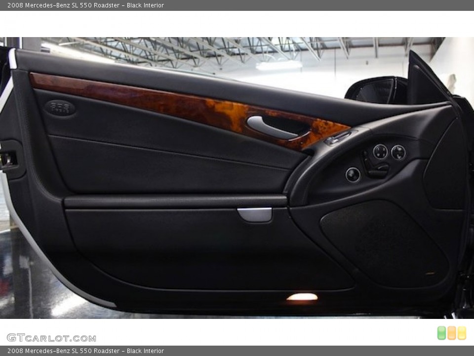 Black Interior Door Panel for the 2008 Mercedes-Benz SL 550 Roadster #78195189