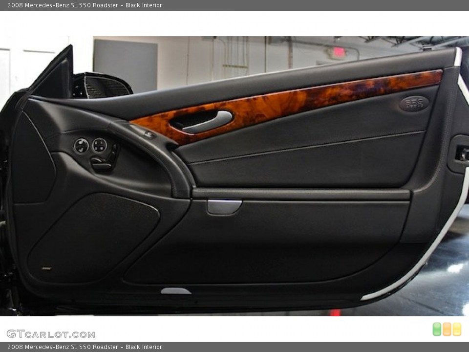 Black Interior Door Panel for the 2008 Mercedes-Benz SL 550 Roadster #78195201