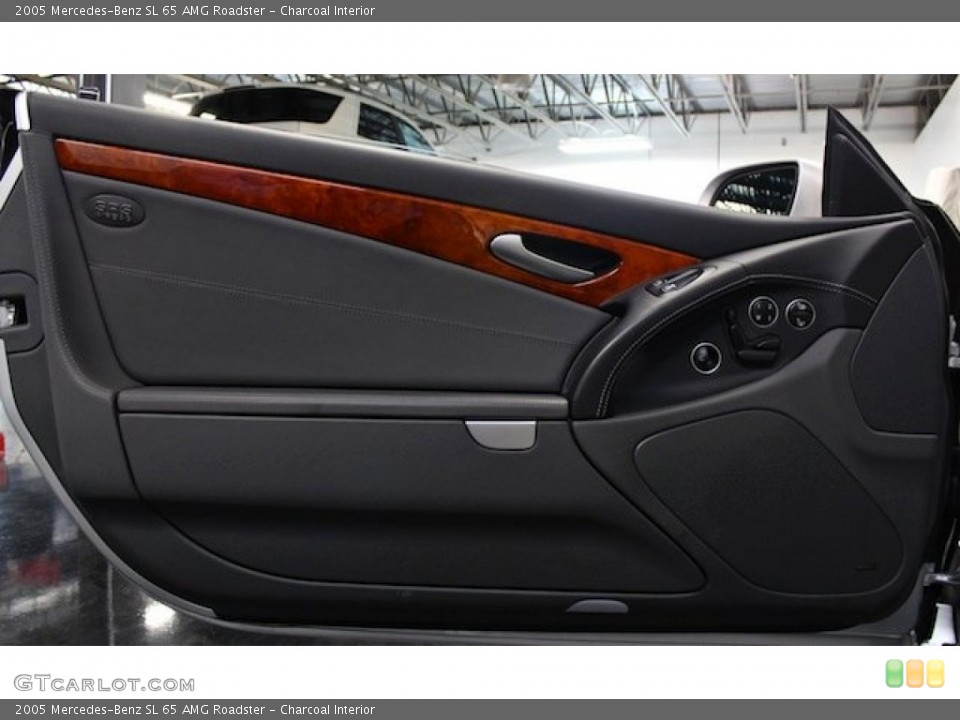 Charcoal Interior Door Panel for the 2005 Mercedes-Benz SL 65 AMG Roadster #78196254