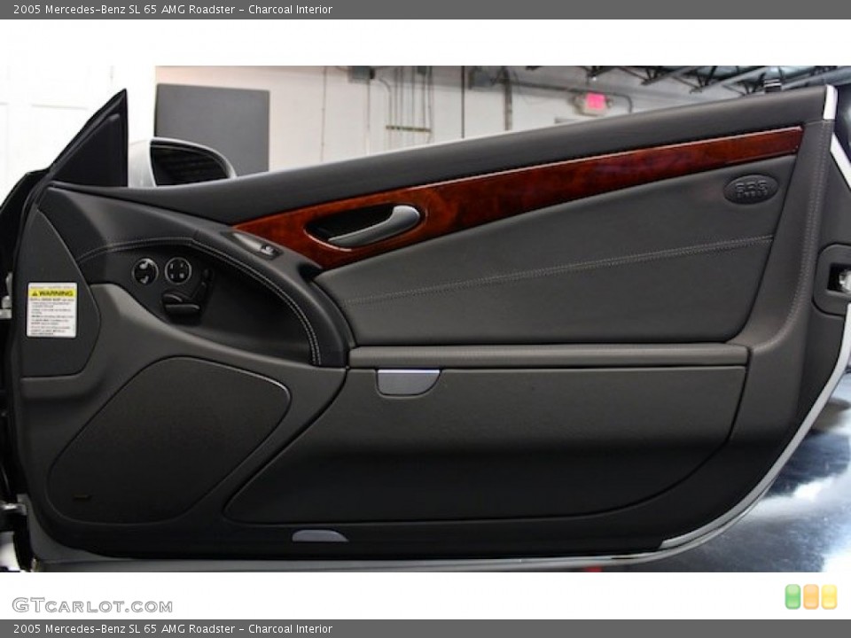 Charcoal Interior Door Panel for the 2005 Mercedes-Benz SL 65 AMG Roadster #78196269