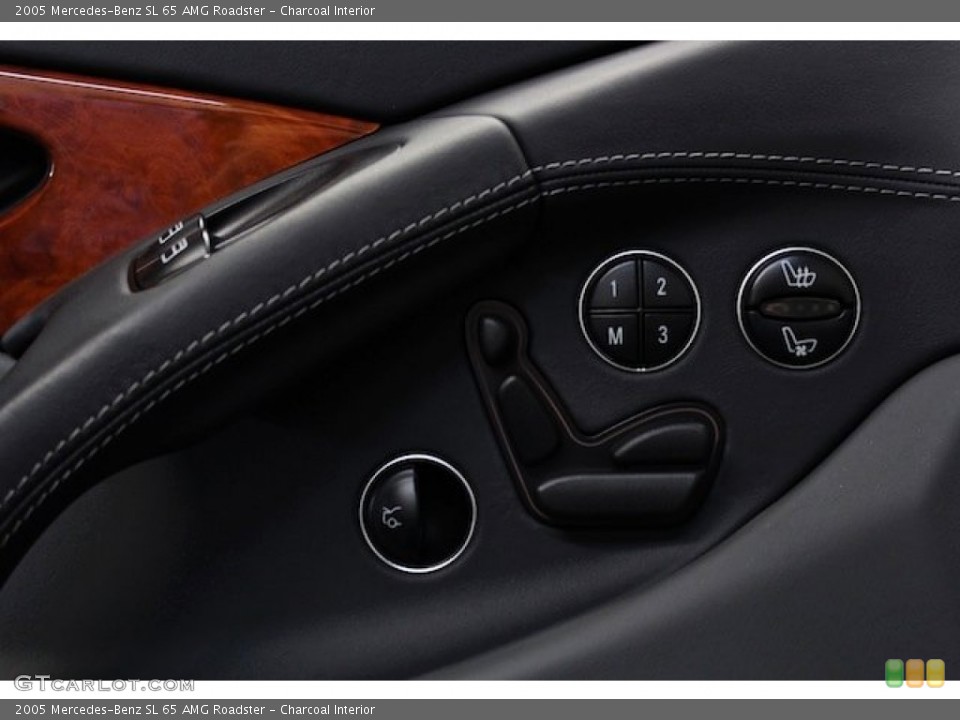 Charcoal Interior Controls for the 2005 Mercedes-Benz SL 65 AMG Roadster #78196281