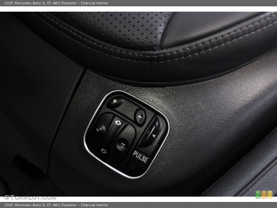 Charcoal Interior Controls for the 2005 Mercedes-Benz SL 65 AMG Roadster #78196404
