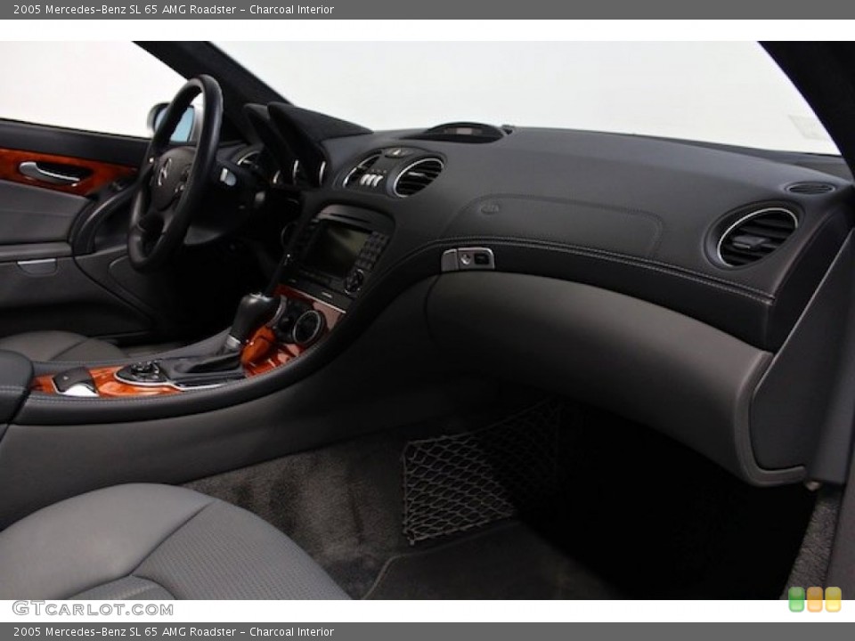 Charcoal Interior Dashboard for the 2005 Mercedes-Benz SL 65 AMG Roadster #78196482