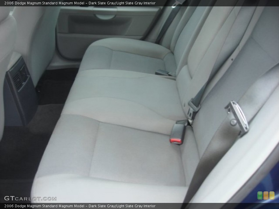 Dark Slate Gray/Light Slate Gray Interior Rear Seat for the 2006 Dodge Magnum  #78196932