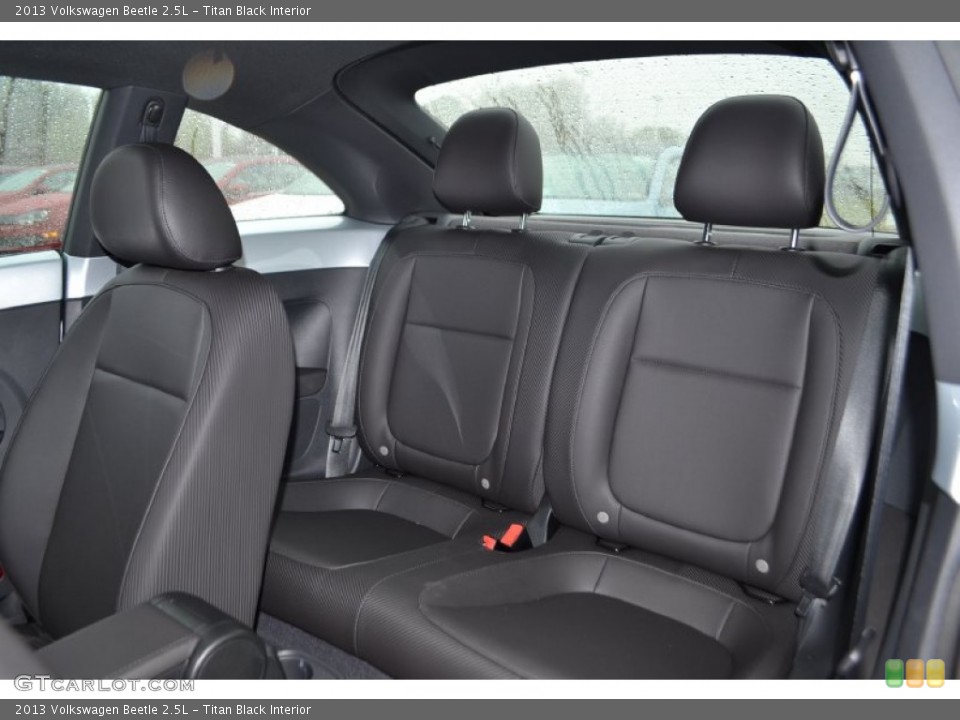 Titan Black Interior Rear Seat for the 2013 Volkswagen Beetle 2.5L #78196992