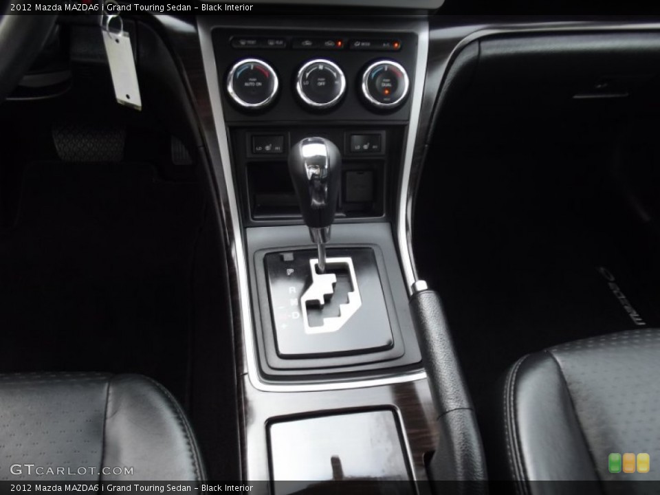 Black Interior Transmission for the 2012 Mazda MAZDA6 i Grand Touring Sedan #78198648